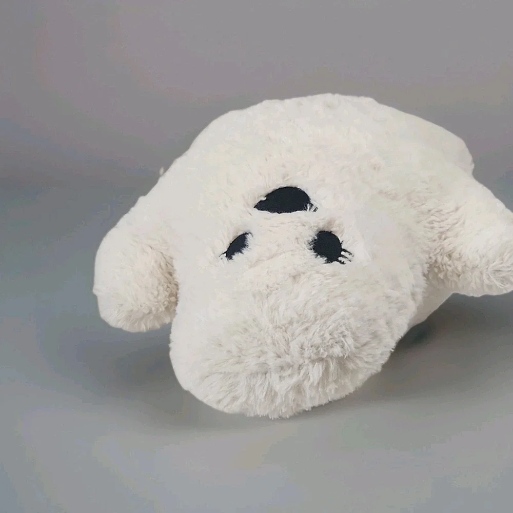 Novogratz Halloween Ghost Sherpa Pillow White Plush Shaped Viral 17